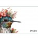 FLORAL BEAUTIES GREETING CARD Hummingbird 7